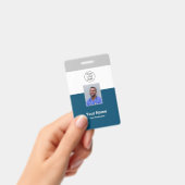 Personalisiertes Krankenhaus Modernes Mitarbeitert Ausweis (Handheld)
