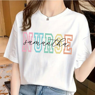 Personalisiertes Krankenpfleger-Shirt, Krankenpfle T-Shirt