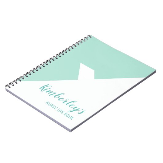 Personalisiertes Krankenpflegerbuch Notizblock (Linke Seite)
