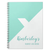 Personalisiertes Krankenpflegerbuch Notizblock (Vorderseite)