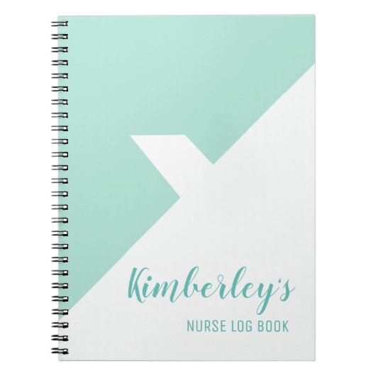 Personalisiertes Krankenpflegerbuch Notizblock (Vorderseite)