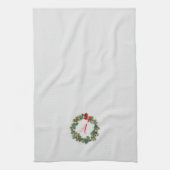 Personalisiertes Kraut Weihnachtsküche Handtuch (Vertikal)