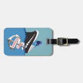 Personalisiertes Kreuzfahrtschiff Gepäckanhänger (Vorderseite horizontal)