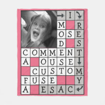 Personalisiertes Kreuzwort mit benutzerdefiniertem