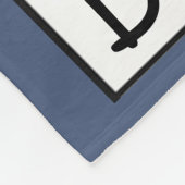 Personalisiertes Kreuzworträtsel mit Fleecedecke (Ecke)