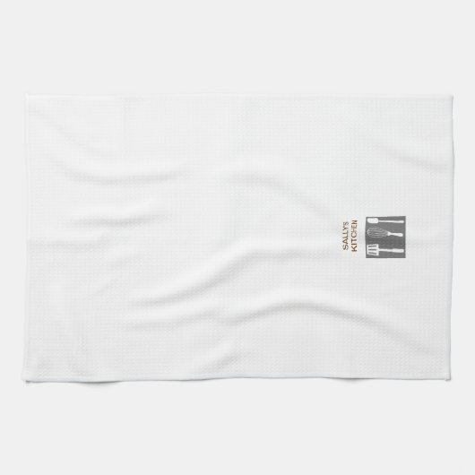 Personalisiertes Küchen-Tuch Geschirrtuch (Horizontal)