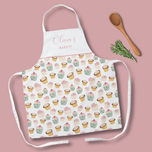 Personalisiertes Kuchenmuster Küche Bäckerei Schürze