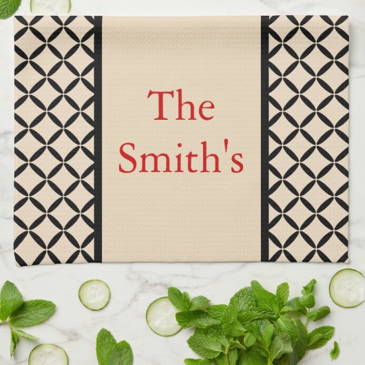 Personalisiertes Küchentuch (Gefaltet)