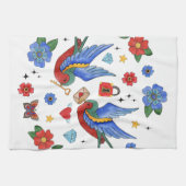 Personalisiertes Küchentuch Traditioneller Bird Ta (Horizontal)