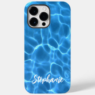 Personalisiertes Kühlblau-Schwimmbad-Foto Case-Mate iPhone 14 Pro Max Hülle