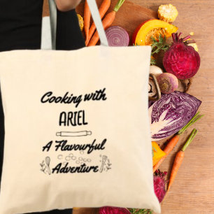 Personalisiertes kulinarisches Abenteuer Koch Food Tragetasche