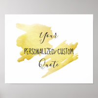 Personalisiertes Kundenangebot für Goldfolie