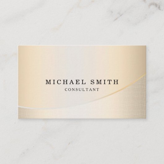 Personalisiertes kundenspezifisches elegantes visitenkarte (Vorderseite)