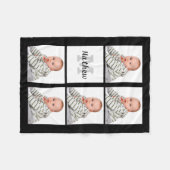 Personalisiertes kundenspezifisches fleecedecke (Vorderseite (Horizontal))