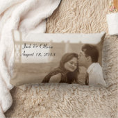 Personalisiertes kundenspezifisches Foto-Kissen Lendenkissen (Decke)