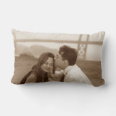 Personalisiertes kundenspezifisches Foto-Kissen Lendenkissen (Rückseite)