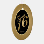 Personalisiertes kundenspezifisches Gold des Keramikornament (Rechts)