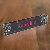 Personalisiertes kundenspezifisches namensplakette (Seite)