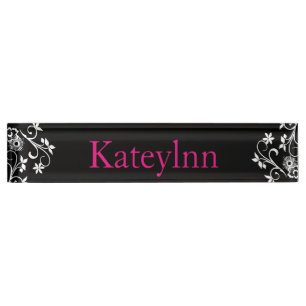 Personalisiertes kundenspezifisches namensplakette