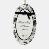 Personalisiertes, kundenspezifisches Ornament Schw (Rechts)