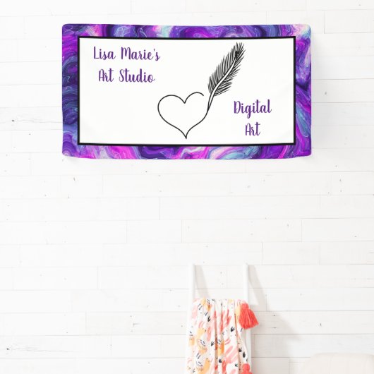 Personalisiertes Kunstbanner für Kunstausstellunge Banner (InSitu)