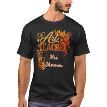 Personalisiertes Kunstlehrer-Shirt