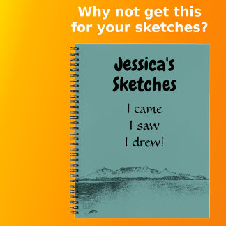 Personalisiertes künstlerisches Aquamarines Meer u Notizblock