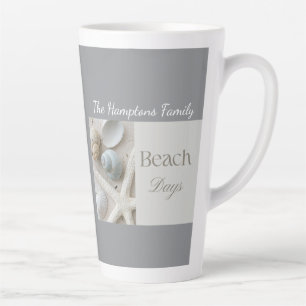 Personalisiertes Küsten-Muschel-Geschenk für das S Milchtasse