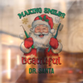 Personalisiertes Lächeln schön Fensteraufkleber (Blatt 2)