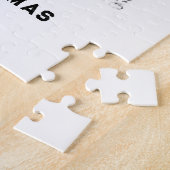 Personalisiertes Lacrosse Holiday-Geschenk Puzzle (Seite)