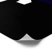 personalisiertes Lacrosse Poster (Ecke)