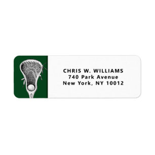 Personalisiertes Lacrosse Sports Green