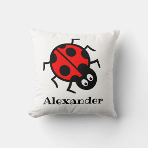 Personalisiertes Ladybird Pattern Cushion Kissen