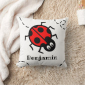Personalisiertes Ladybird Pattern Cushion Kissen (Decke)