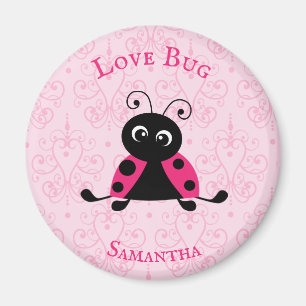 Personalisiertes Ladybug Magnet