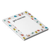Personalisiertes Ladybug Notepad Notizblock (angewinkelt)