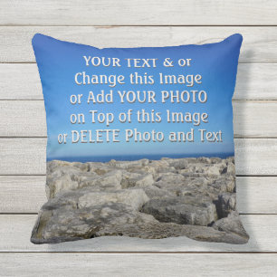 Personalisiertes Lake House Decor für Verkauf, Ki Kissen Für Draußen