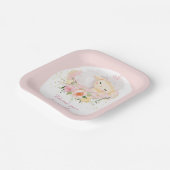 Personalisiertes Lamm Pappteller (Gewinkelt)