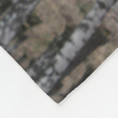 Personalisiertes Land Rustikale Namen im Herzen Fleecedecke (Ecke)