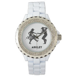 Personalisiertes Land und Western Armbanduhr