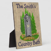 Personalisiertes Landbath Wohnhaus Bad Plaza Fotoplatte (Seite)