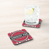 Personalisiertes Landpub-Bier-Zeichen Getränkeuntersetzer (Rechte Seite)