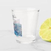 Personalisiertes Las Vegas-Skyline-Schießglas Schnapsglas (Rechts)