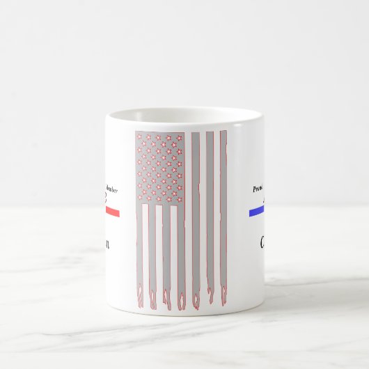 Personalisiertes Lass-Brandon-FJB-Mitglied Kaffeetasse (Mittel)