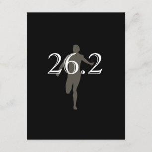 Personalisiertes Läufer-Marathon-Andenken 26,2 Einladung