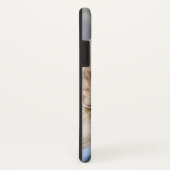 Personalisiertes Laughing Girl mit Haustier Hund Case-Mate iPhone Hülle (Hinten/Rechts)