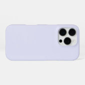 Personalisiertes Lavendel-iPhone-Case mit individu iPhone Hülle (Rückseite (Horizontal))