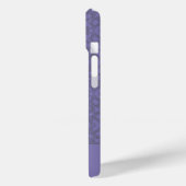 Personalisiertes Lavendelmuster Case-Mate iPhone Hülle (Rückseite / Links)
