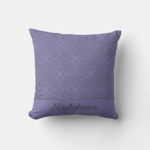 Personalisiertes Lavendelmuster Kissen