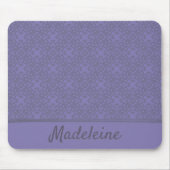 Personalisiertes Lavendelmuster Mousepad (Vorne)